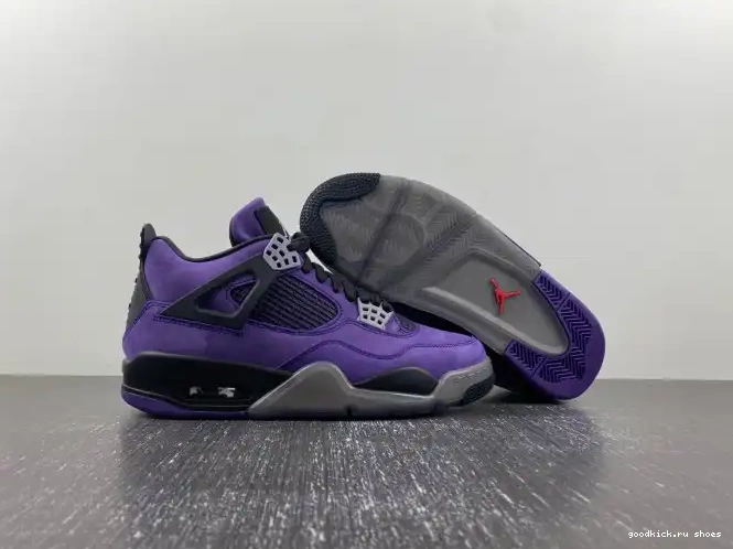 80% Off Sale Purple x Air Scott 4 Jordan Travis Suede 0521